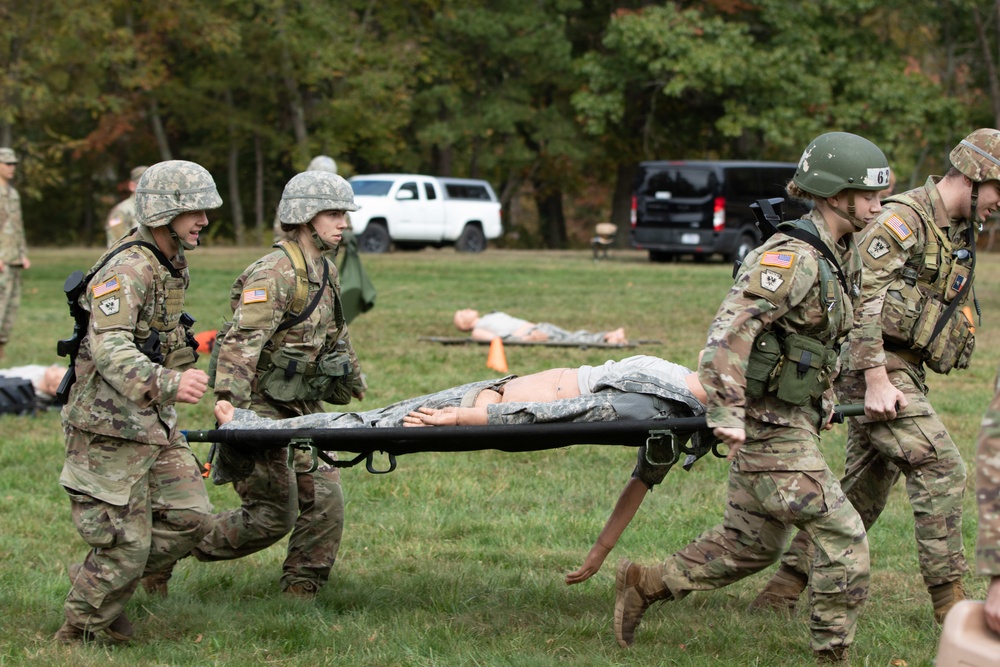 2nd Brigade Army ROTC Ranger Challenge &quot;the Burden&quot; event