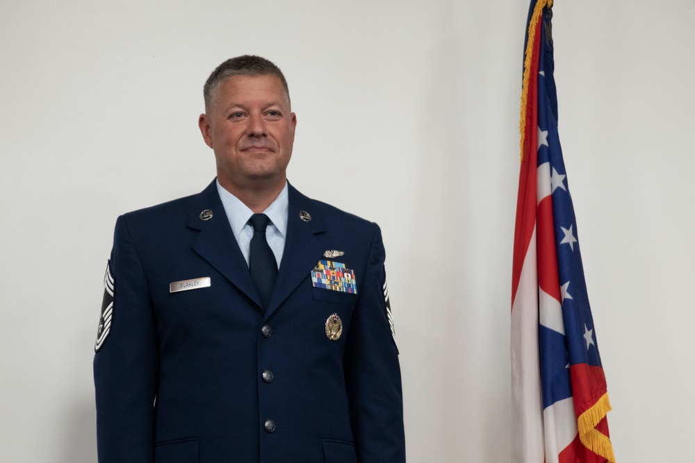 Chief Master Sgt. Josh Blakley retirement