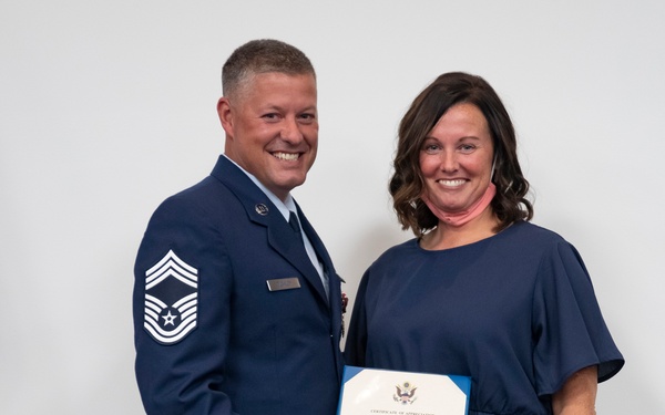 Chief Master Sgt. Josh Blakley retirement