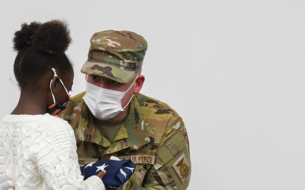 Chief Master Sgt. Josh Blakley retirement