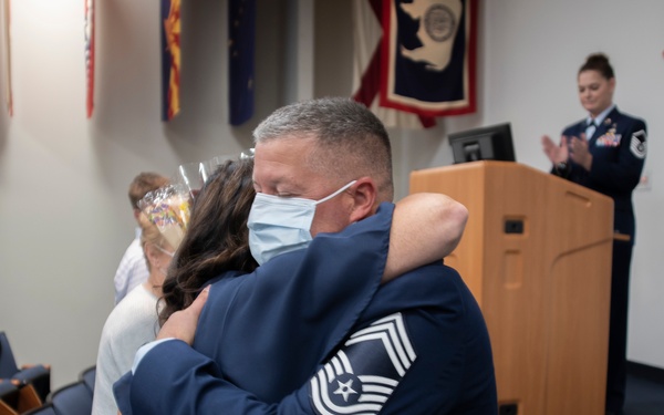 Chief Master Sgt. Josh Blakley retirement