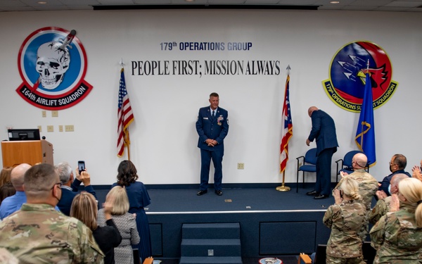 Chief Master Sgt. Josh Blakley retirement