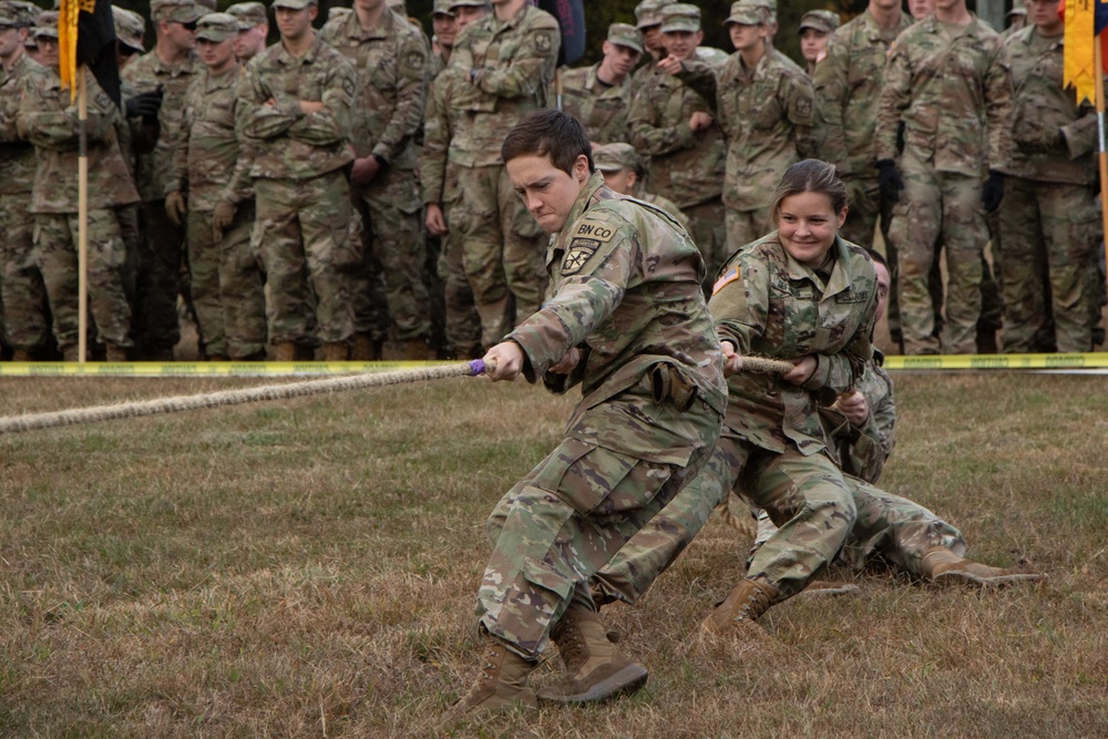 2nd Brigade Army ROTC Ranger Challenge tug of war event