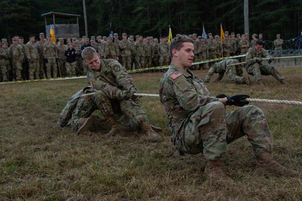 2nd Brigade Army ROTC Ranger Challenge tug of war