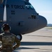 Senior Master Sgt. Dennis Folk fini flight after 35 years of service and 9700+ hours flying