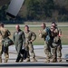 Senior Master Sgt. Dennis Folk fini flight after 35 years of service and 9700+ hours flying