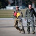 Senior Master Sgt. Dennis Folk fini flight after 35 years of service and 9700+ hours flying