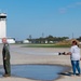 Senior Master Sgt. Dennis Folk fini flight after 35 years of service and 9700+ hours flying