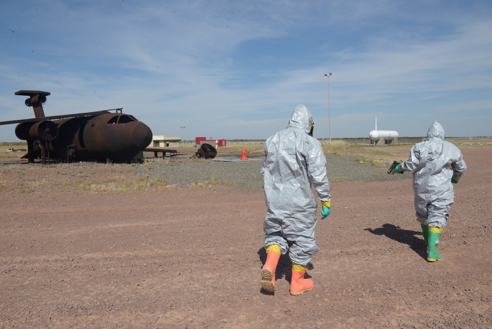 AAFB Emergency Management Support Team practice safety, readiness during exercise