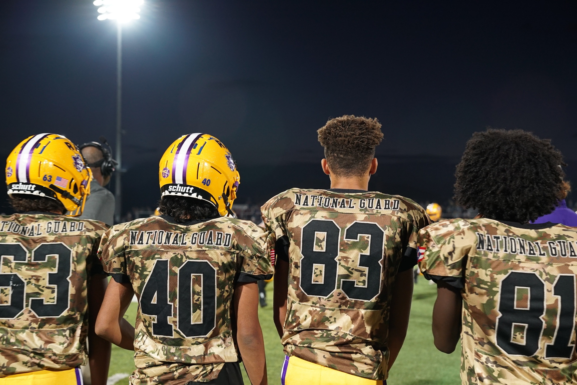 Football teams across Ohio to wear camouflage jerseys in honor of