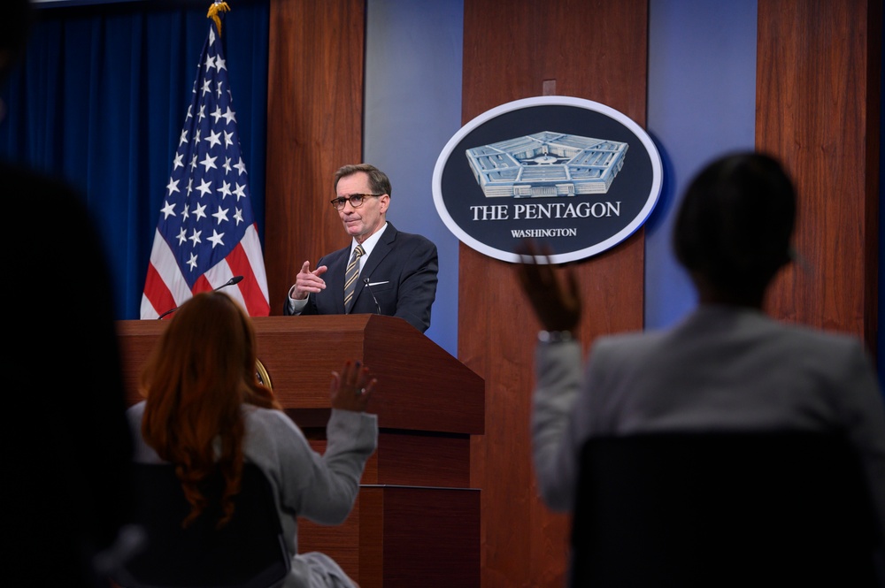 Pentagon Press Briefing