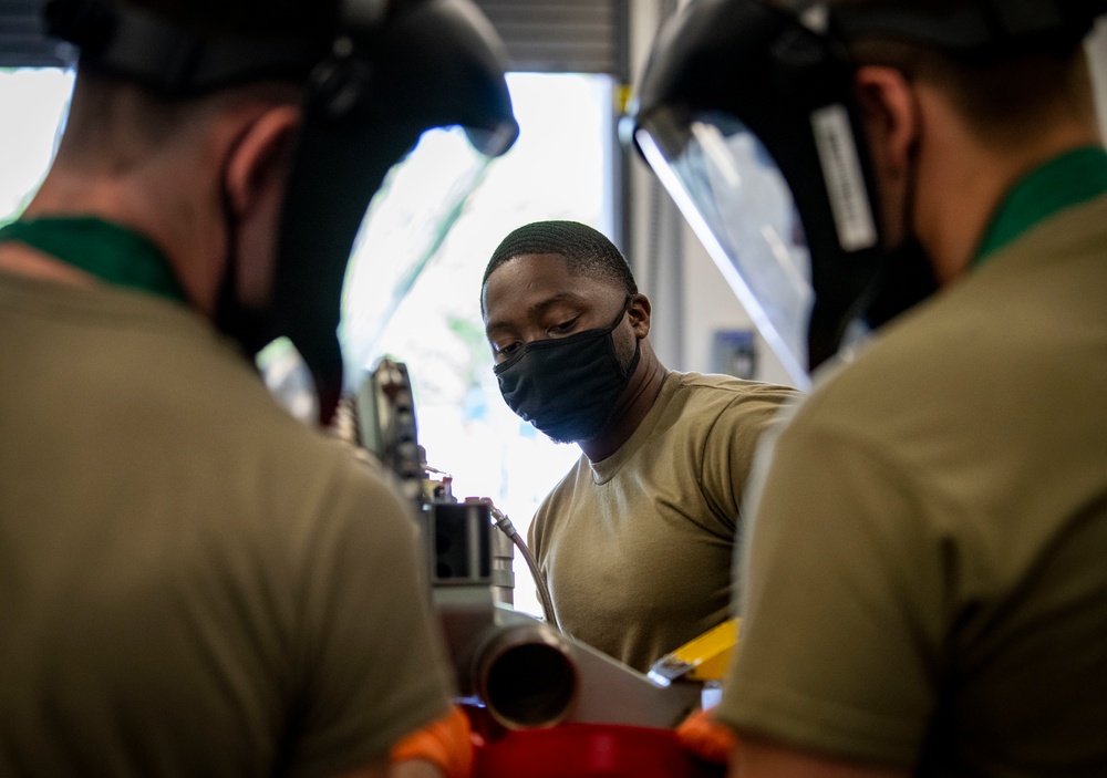 The Air Force’s first refueling pod centralized repair facility