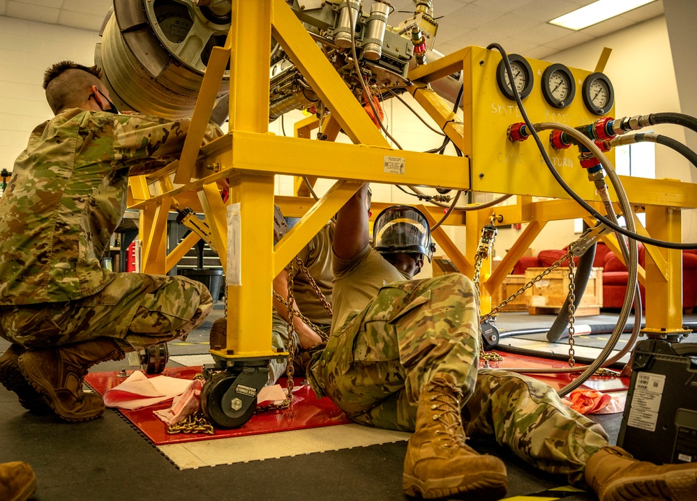 The Air Force’s first refueling pod centralized repair facility
