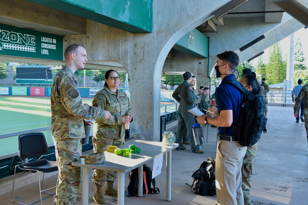 AFROTC career day at the University of Hawaii at Mānoa