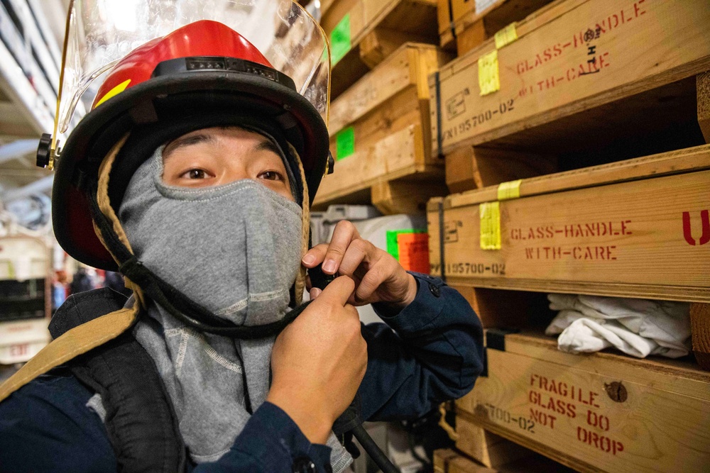 Makin Island Flooding Drill