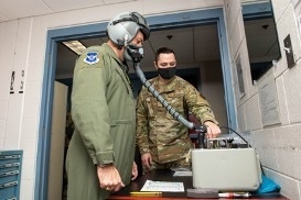 8th Air Force and Joint-Global Strike Operations Center commander visits Ellsworth AFB