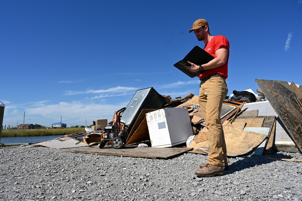 USACE goes beyond the end of the road to help Hurricane Ida survivors