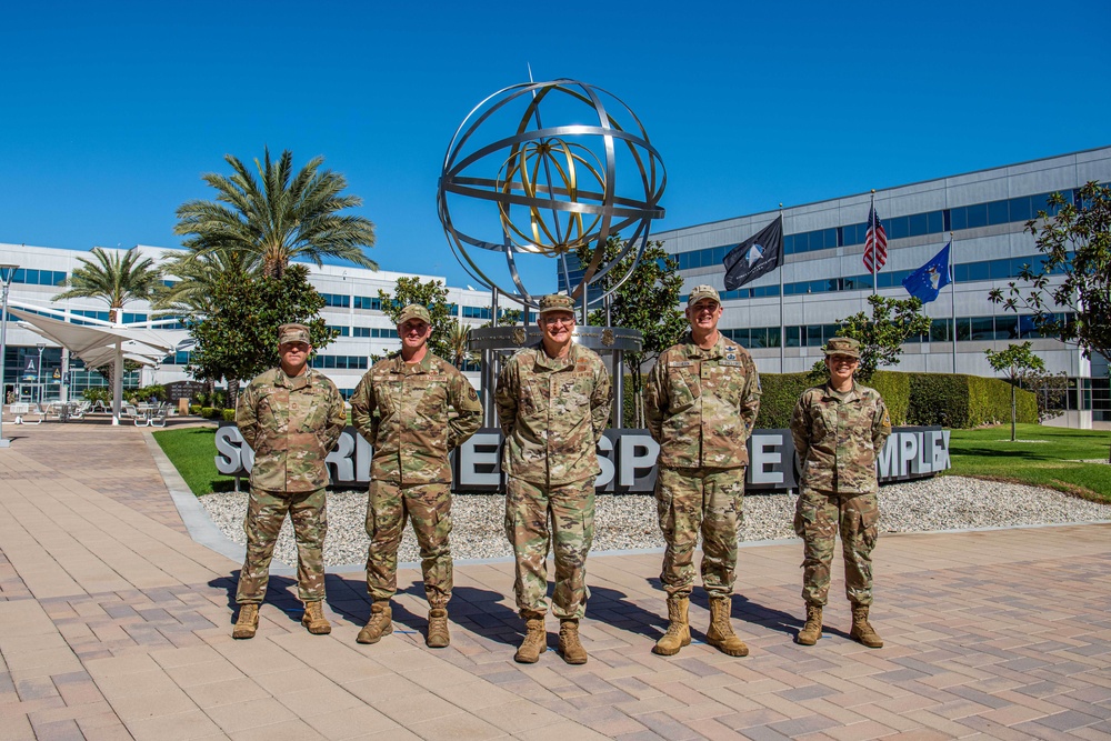 USSF's Servicing Command AFMC holds All-Call at SSC