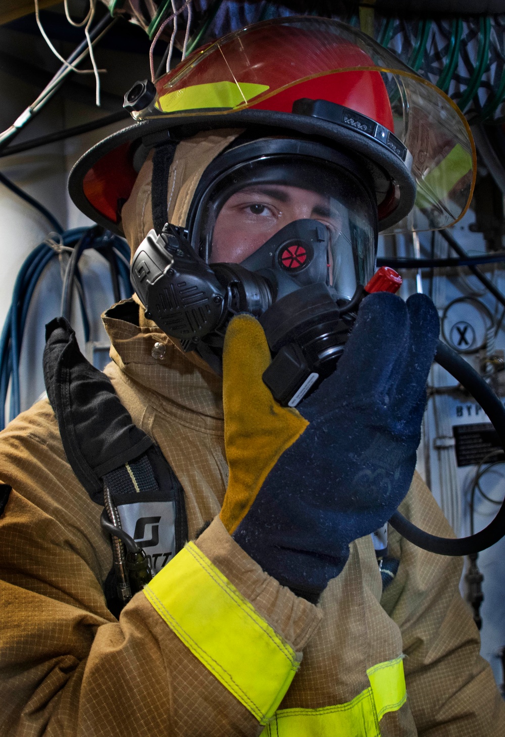 DVIDS - Images - Blue Ridge, CFAY Fire Department Conduct 8010 Drill ...