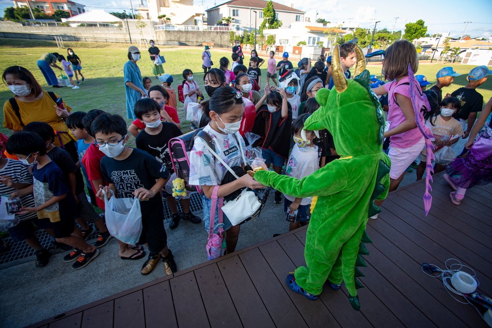 Cultural exchange Halloween event with Bechtel and Kawasaki Elementary School