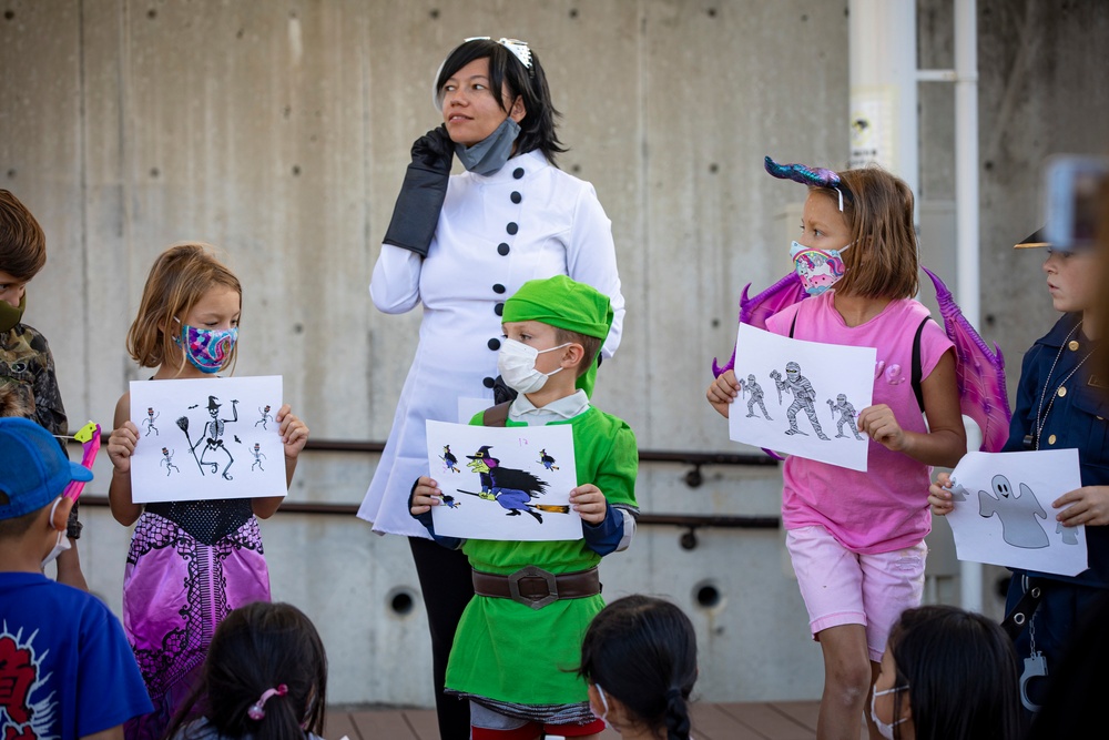 Cultural exchange Halloween event with Bechtel and Kawasaki Elementary School