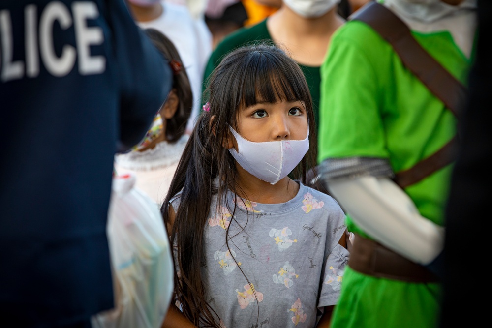 Cultural exchange Halloween event with Bechtel and Kawasaki Elementary School