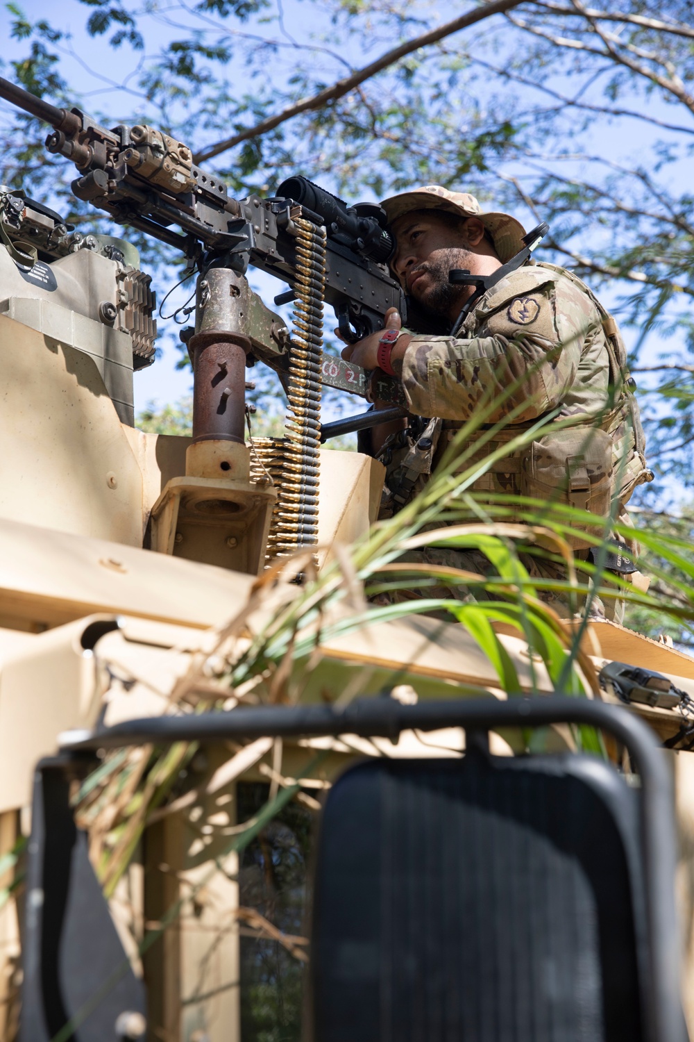 25th ID Soldiers anticipate enemy contact during JPMRC rotation 22-01