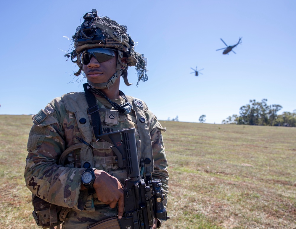 25th ID Soldiers anticipate enemy contact during JPMRC rotation 22-01