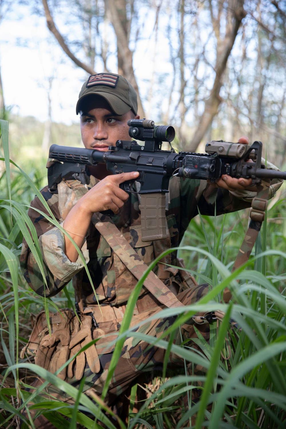 25th ID Soldiers anticipate enemy contact during JPMRC rotation 22-01