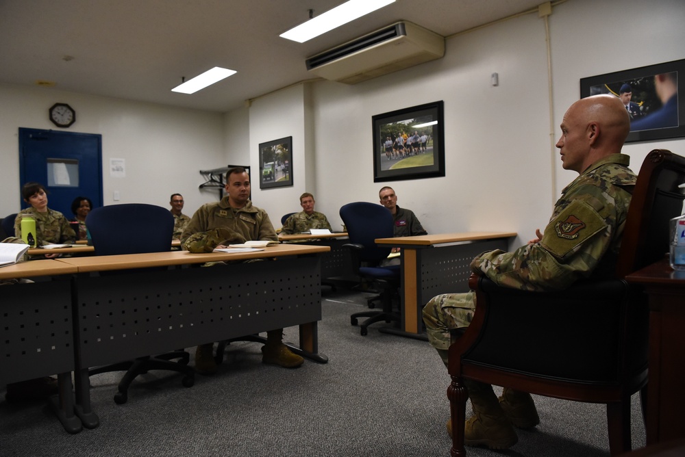 Misawa Hosts Its Inaugural Flight Commander and Senior Enlisted Leader Course