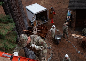 38-YEAR LEGACY CONTINUES: 152nd Civil Engineer Squadron, U.S. Forest Service continue 38-year partnership at Lake Tahoe historic site