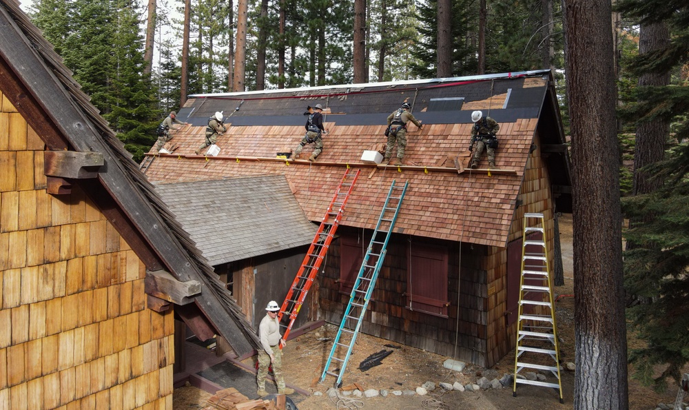 38-YEAR LEGACY CONTINUES: 152nd Civil Engineer Squadron, U.S. Forest Service continue 38-year partnership at Lake Tahoe historic site