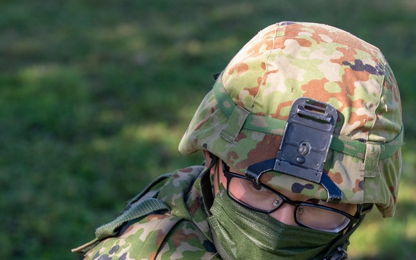 USAF and JGSDF conduct guard and protect exercise druing SRI