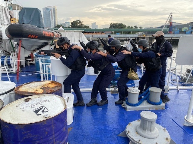 U.S. Military and Philippine Coast Guard Conduct Tactical Combat Casualty Care Training