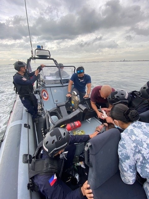 U.S. Military and Philippine Coast Guard Conduct Tactical Combat Casualty Care Training