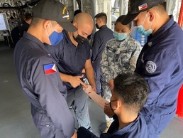 U.S. Military and Philippine Coast Guard Conduct Tactical Combat Casualty Care Training