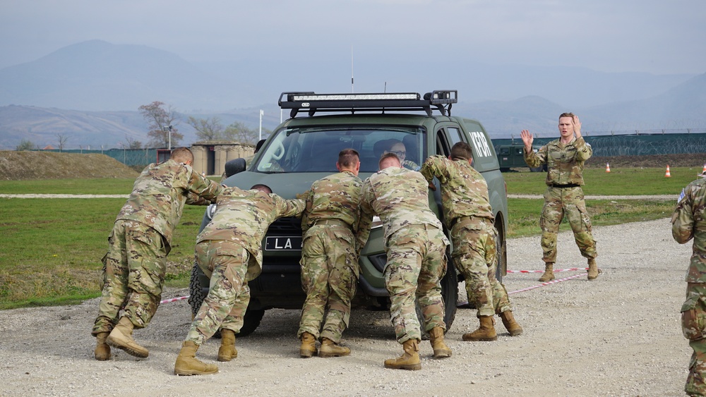 U.S. Soldiers and Multinational Partners Compete in Best Squad Competition