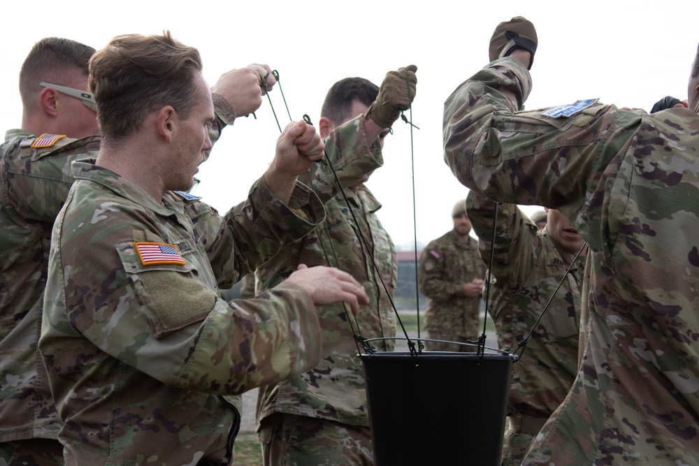 U.S. Soldiers and Multinational Partners Compete in Best Squad Competition