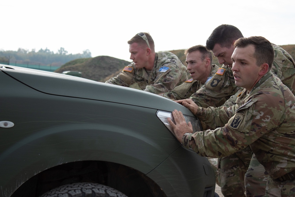 U.S. Soldiers and Multinational Partners Compete in Best Squad Competition