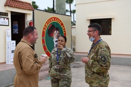 Multi-national partners come together through coffee