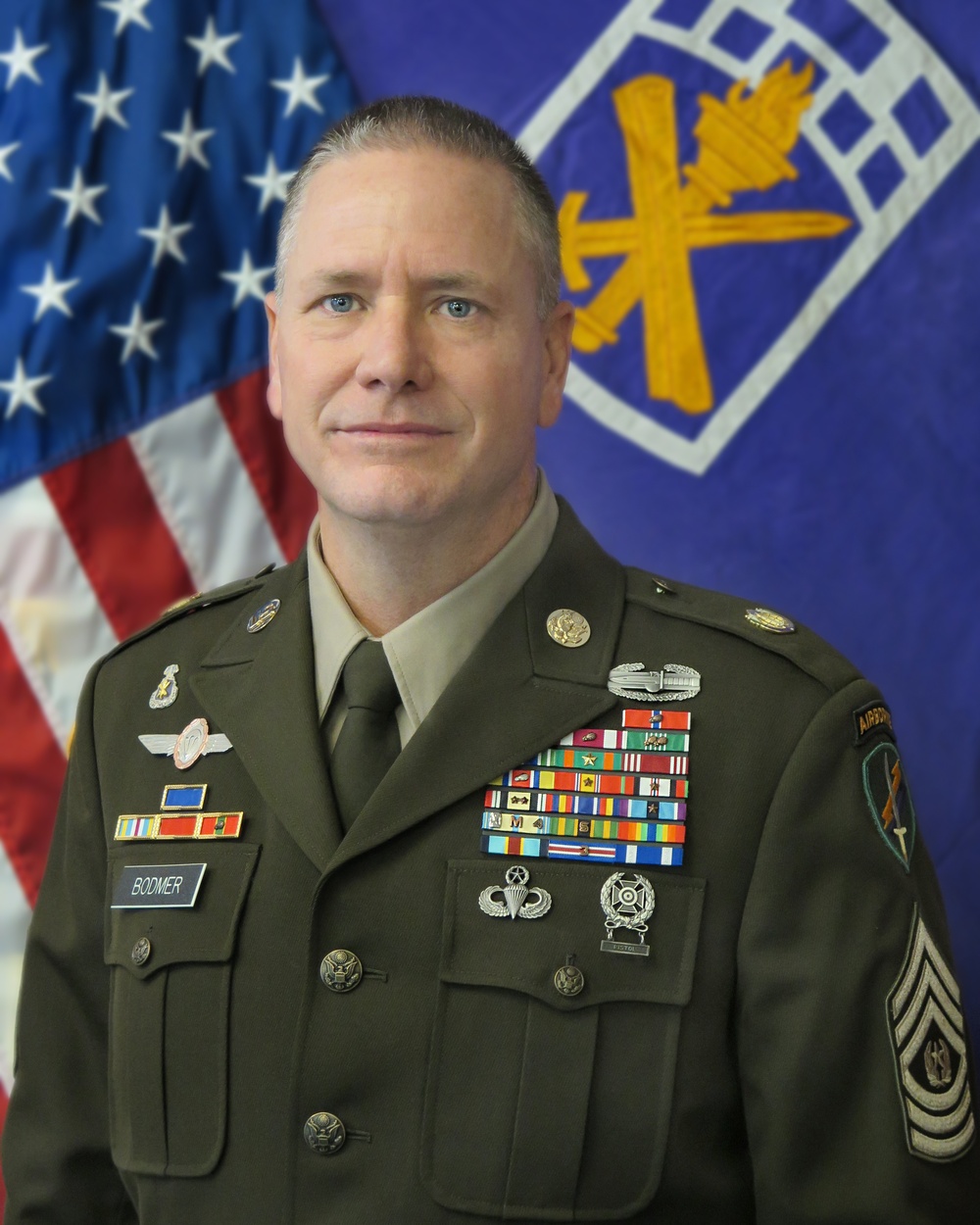 Command Sgt. Maj. Ryan T. Bodmer