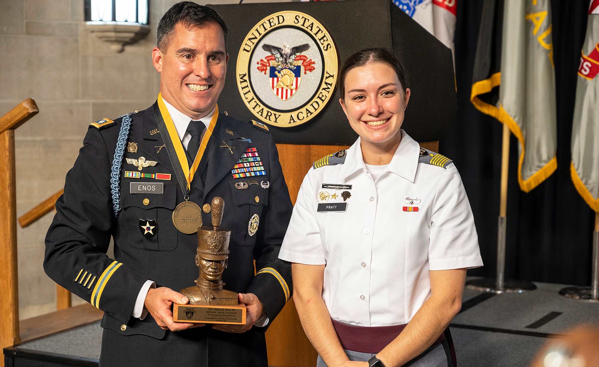 DVIDS - Images - West Point faculty member receives 2021 Nininger