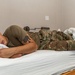 Soldier participates in sleep study