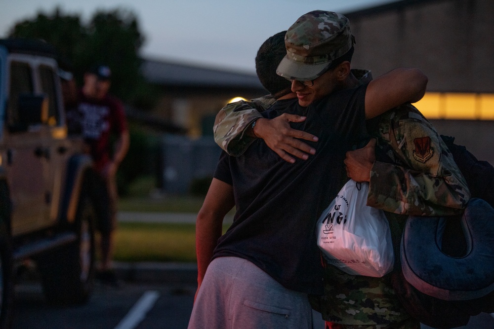 820th BDG Airmen Return from Operation Allies Welcome