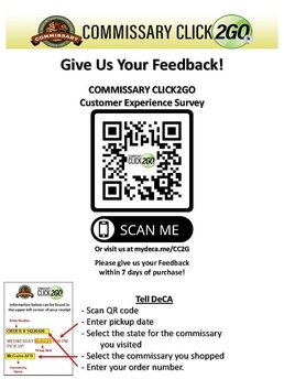 DeCA starts 10-store rollout of Commissary CLICK2GO survey to get feedback on its online ordering-curbside delivery service
