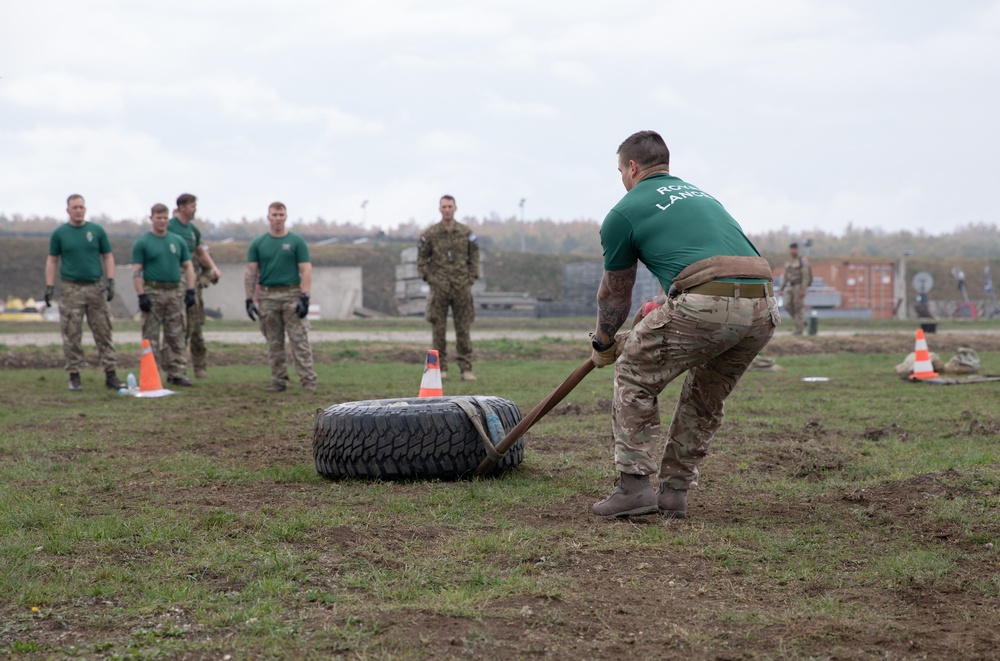 United States and Multinational Partners Compete in Best Squad Competition