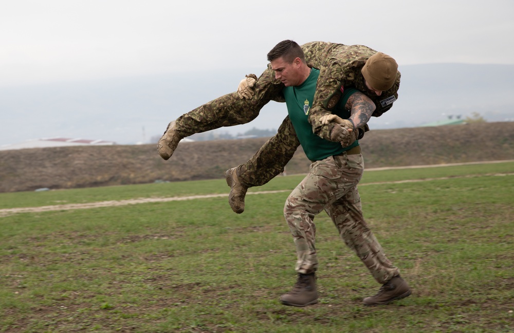 United States and Multinational Partners Compete in Best Squad Competition