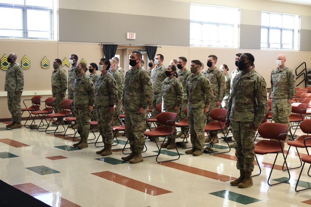 Fort McCoy NCOA Laterally Promotes Specialists to Corporal