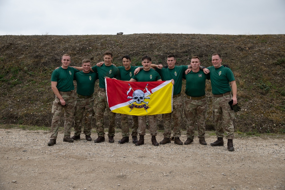 United States and Multinational Partners Compete in Best Squad Competition