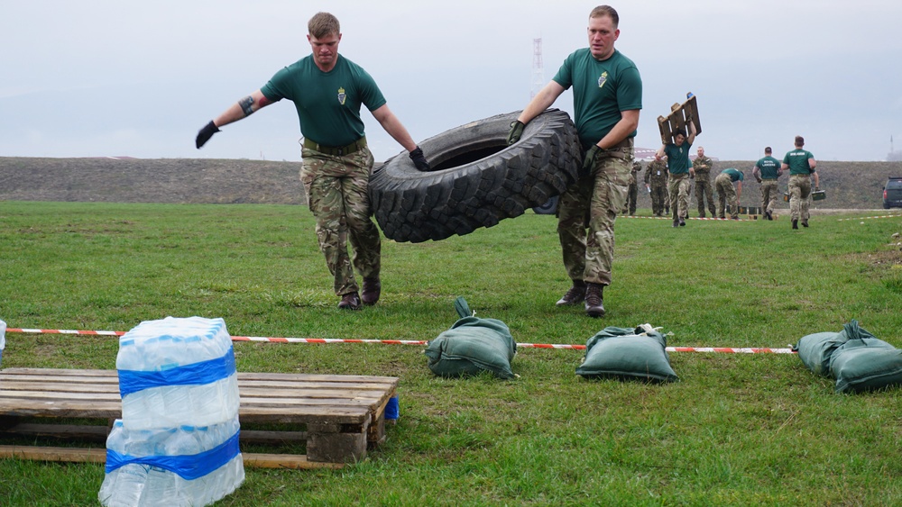 United States and Multinational Partners Compete in Best Squad Competition